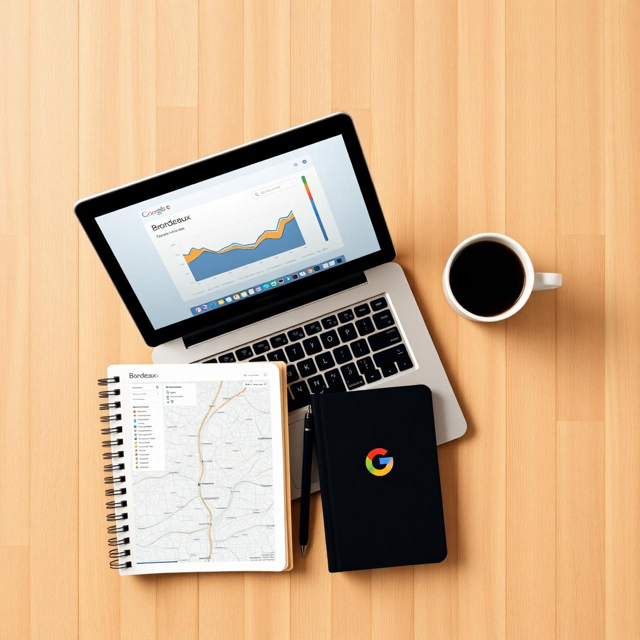 Dashboard SEO Google Bordeaux